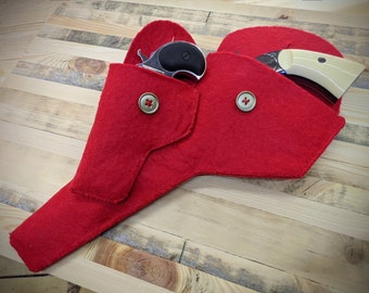 Revolver sock for CO2 revolvers and pistols