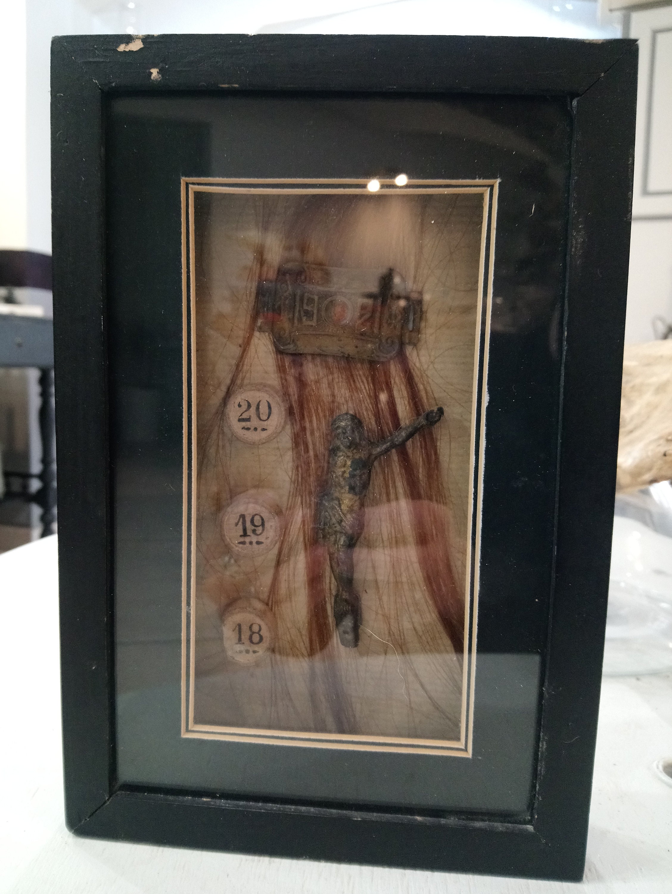 Cadre Tableau Vitrine Reliquaire