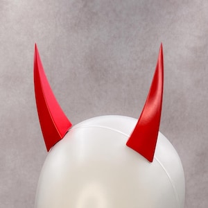 Itto Oni Horns - Painted Cosplay Horns for RPG & Fantasy Costume