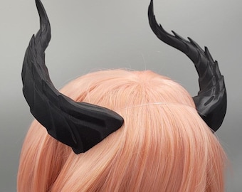 Lizard Dragon Horns - 3D Printed Fantasy LARP Cosplay Prop