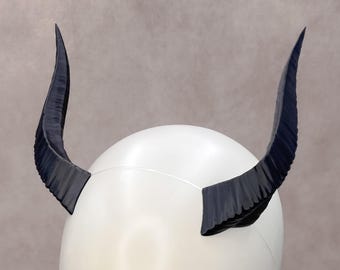 Twist Horns - 3D Printed Demon Fantasy Horns for Roleplay & LARP