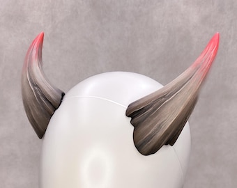 NEW! Infernal Horns – Hand-Painted Resin Horns for Dark Fantasy & Demon Cosplay