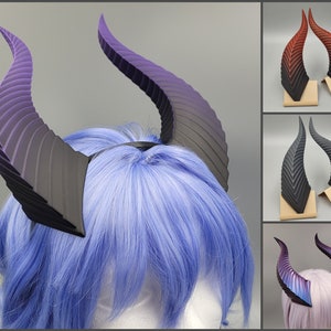 Maleficent inspired horns