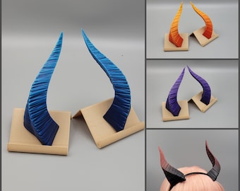 Color base Twist horns demons dragons