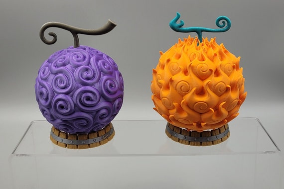 3D Printed Devil Fruit Mera Mera No Mi Gomu Gomu No Mi Inpired One