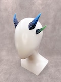 Pointed Dragon Horns - Painted Cosplay Accessory for RPG & LARP Costume product logo