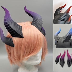 Maleficent inspired dragon horns headpiece VARIOUS COLORS