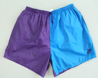 vintage nike nylon shorts