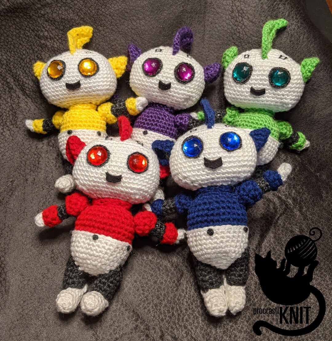 Rotterns Crochet Rottens Robots Toys (inspired by the Scoob! Movie) - Etsy
