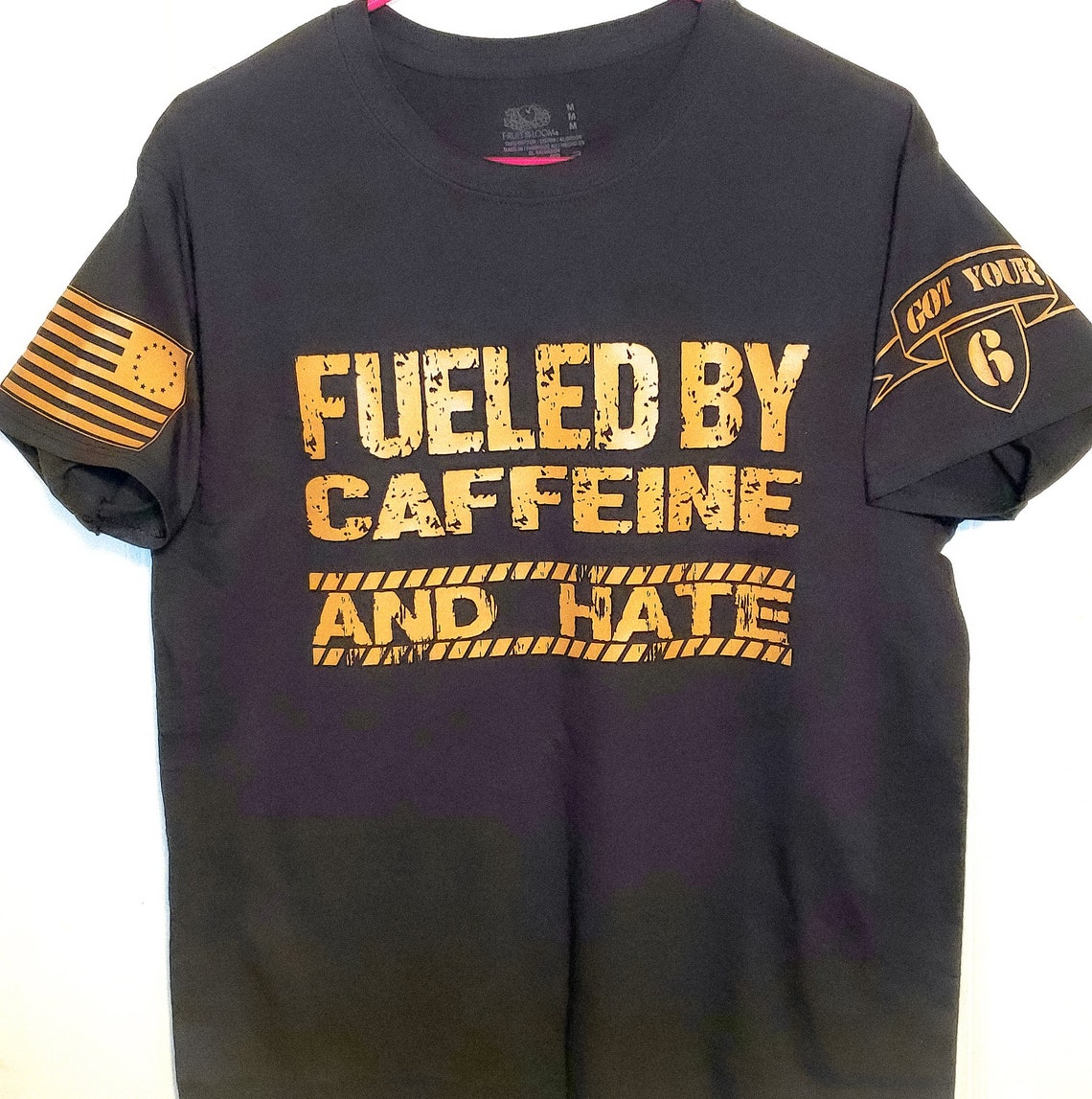caffeine and hate t shirt