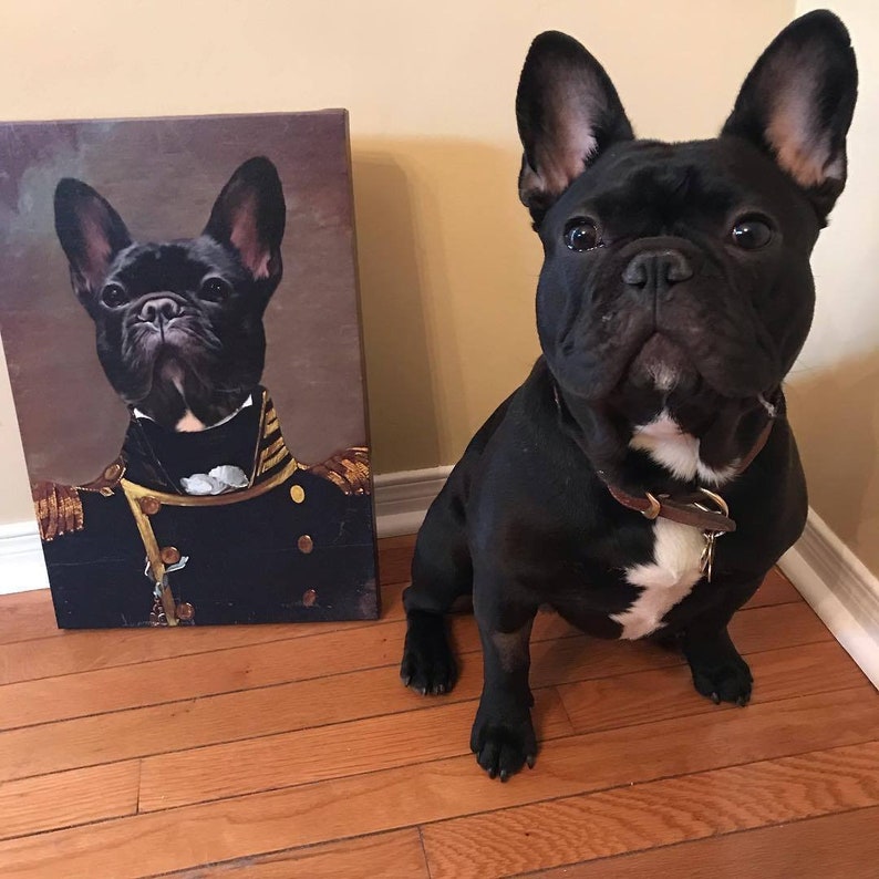 CUSTOM Royal Pet Portrait Painting/ Regal pet portrait / image 1