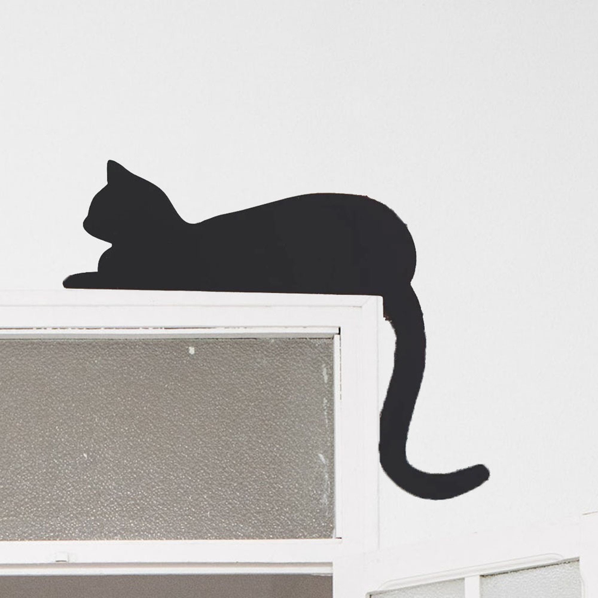 Lying Cat Door Frame Decor Lying Cat Door Corner Decor Cat Etsy