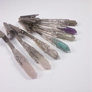 Crystal Point ATM-kortklämma • Armbandskompis • Lång spikhjälpare