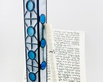 Diez Sefirot Mezuzah / Kabalah Mezuzah / Hecho a mano / Mezuzah Scroll / Mezuzah Case / Mezuzah para puerta / Judaica Mezuzah