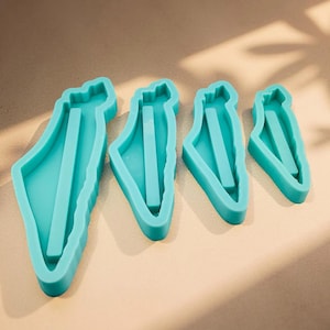 Israel map mezuzah Silicone Mold  | Many Reuse | Create your own DIY Epoxy Mezuzah | תבנית סיליקון מזוזה ארץ ישראל