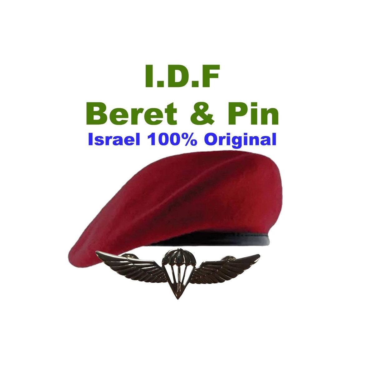 IDF Barat Pins & Badges Obsolete Beret Cap Beret Cap Badge Hat Pin