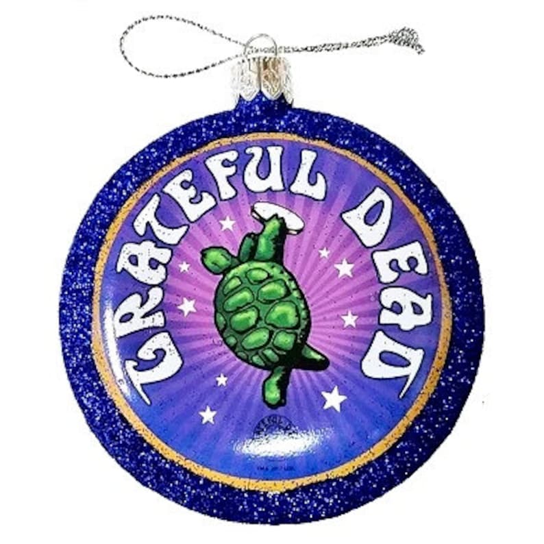 Grateful Dead Christmas Tree Ornament 3 1/2 Terrapin Turtles  Etsy