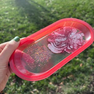 colorful trinket trays