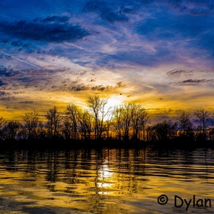 Sunset on the Water Digital Download