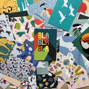 A6 Postkarten Mix Konvolut Bujaboom Motive