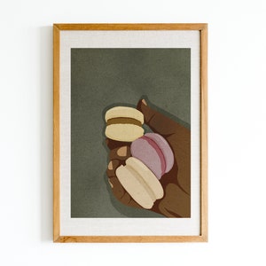 MACARONS À LA GLACE, art numérique