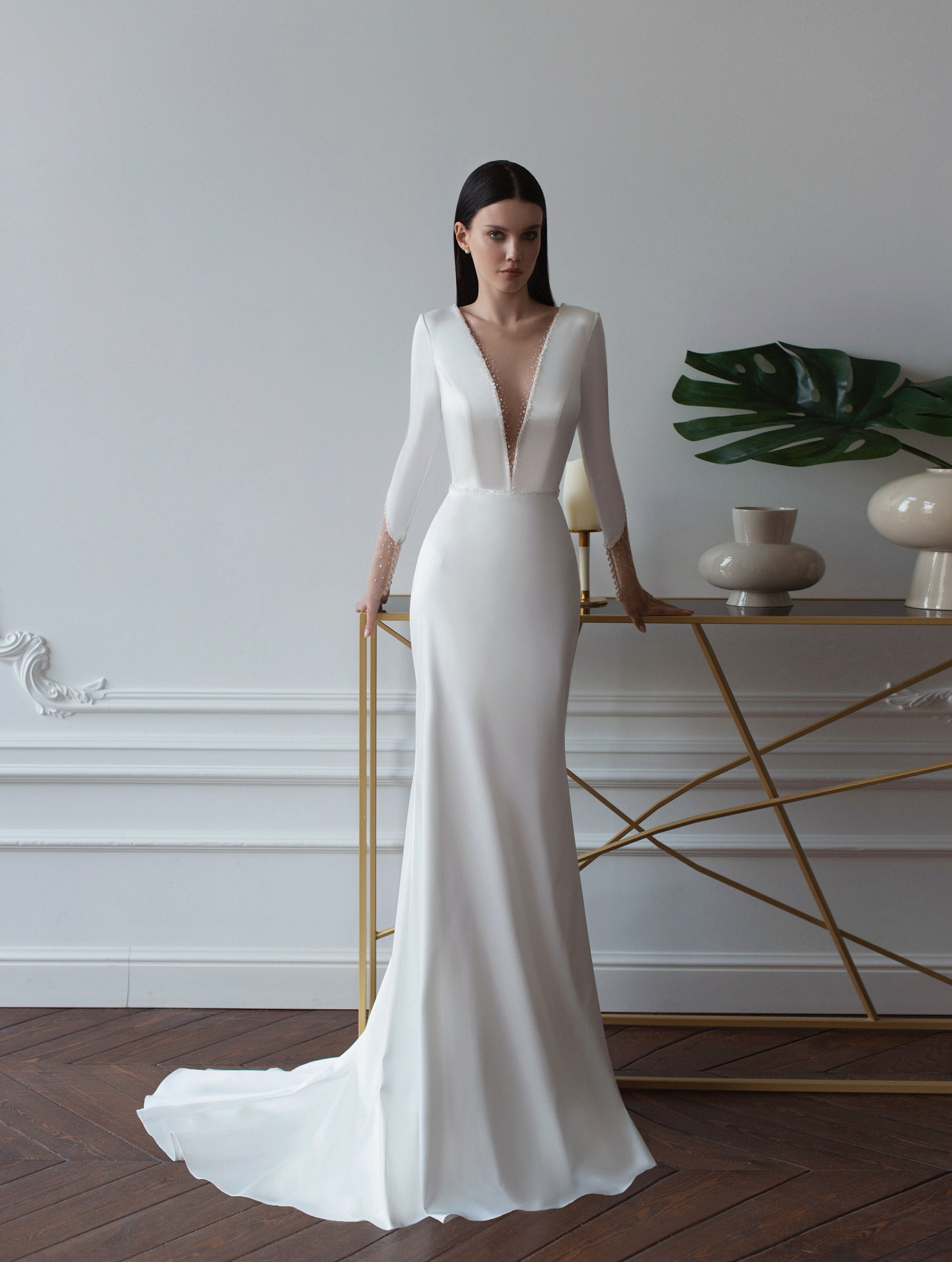Long sheath sale dress