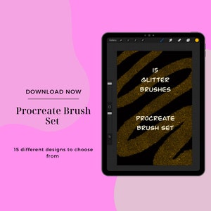 15 Glitzer Pinsel Set - Procreate Brushes
