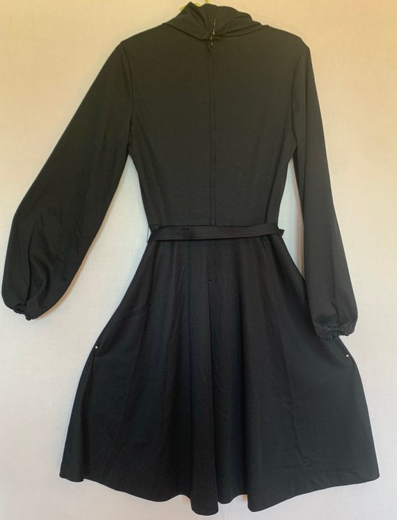 Little Black Dress with Long Sleeves - image 6