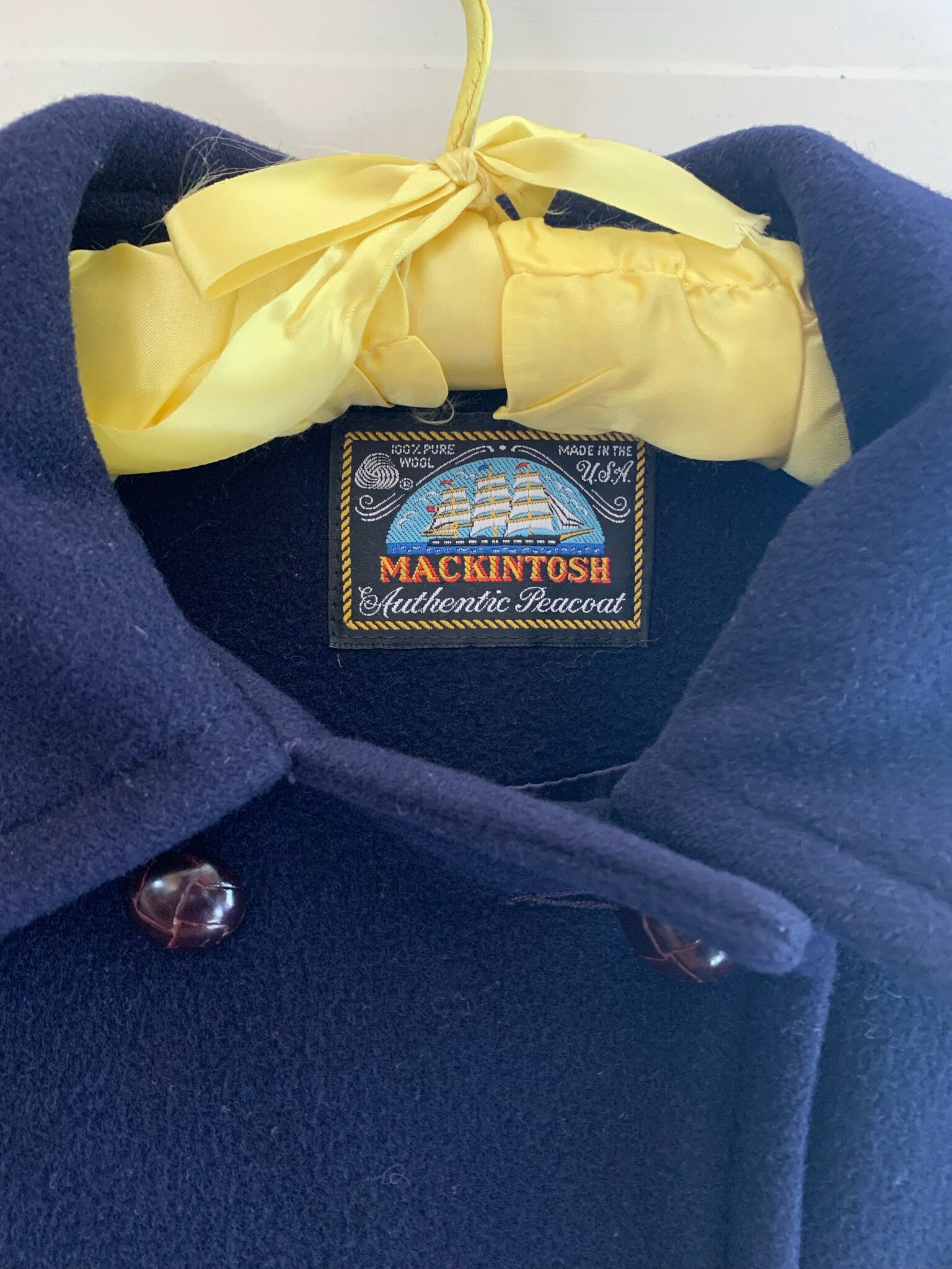 mackintosh authentic peacoat