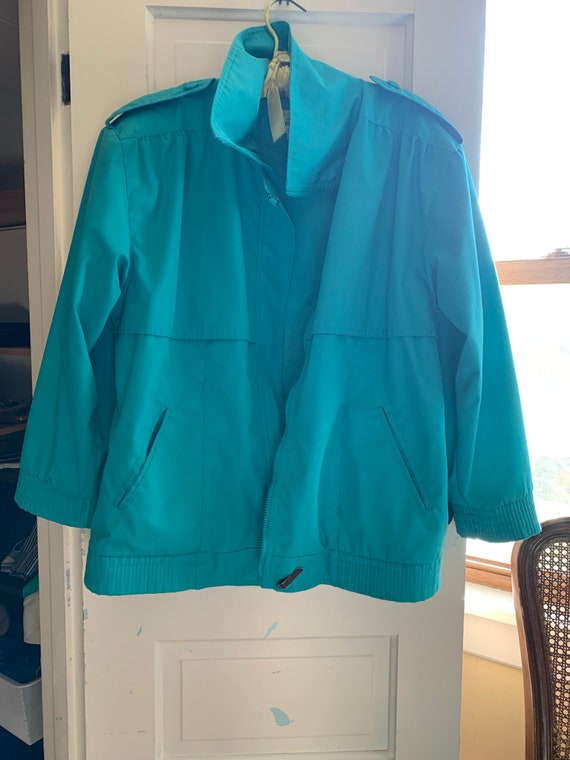 Teal Windbreaker - image 3