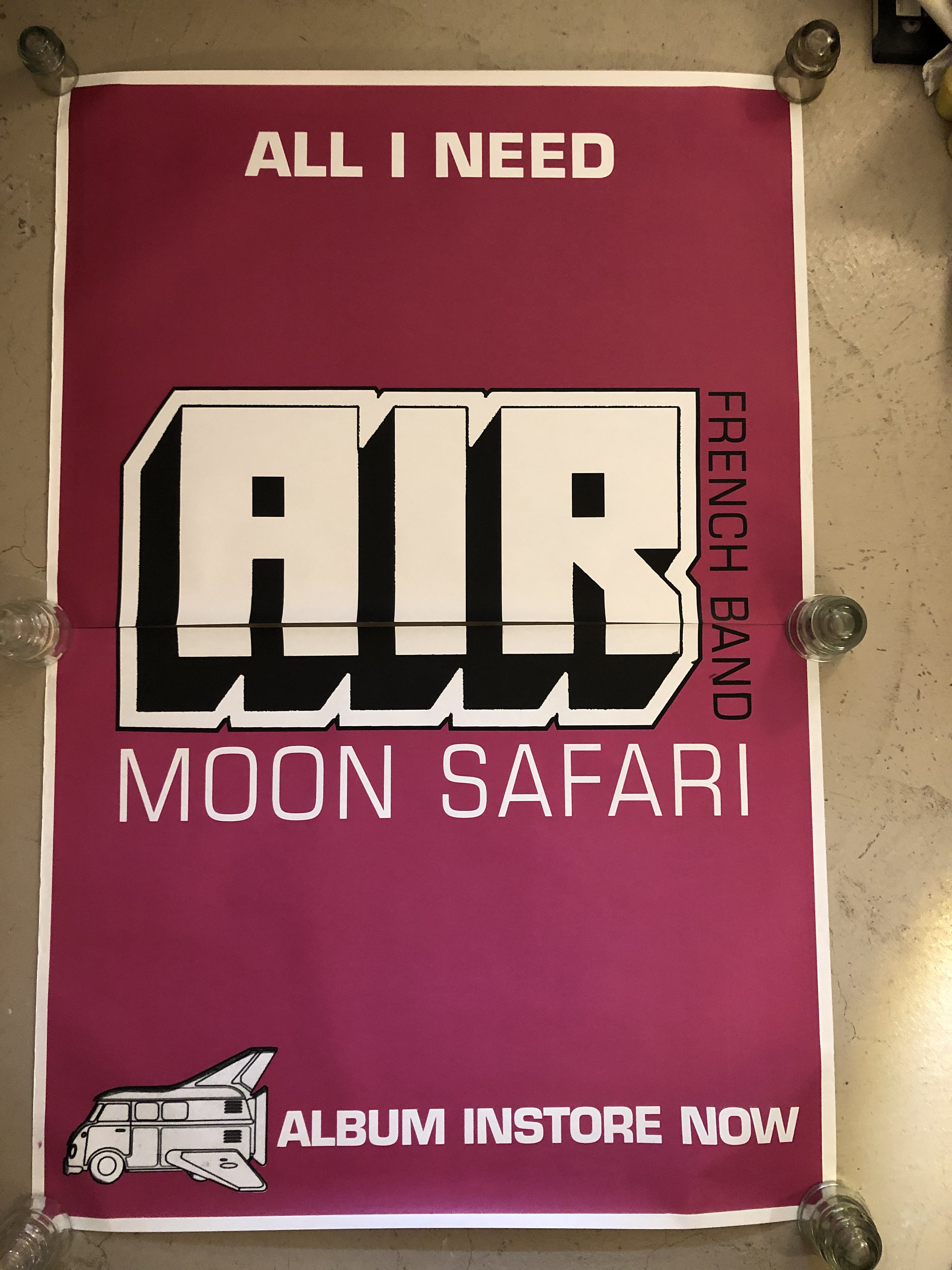 AIR French Band Moon SafariAll I Need silkscreened Etsy