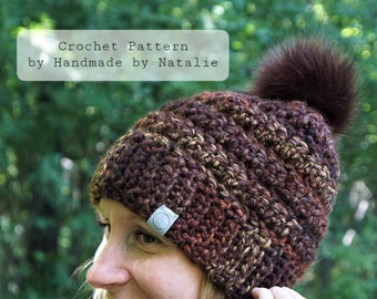 Cobblestone Beanie | Crochet Pattern | Handmade Beanie | Crochet Pattern Only