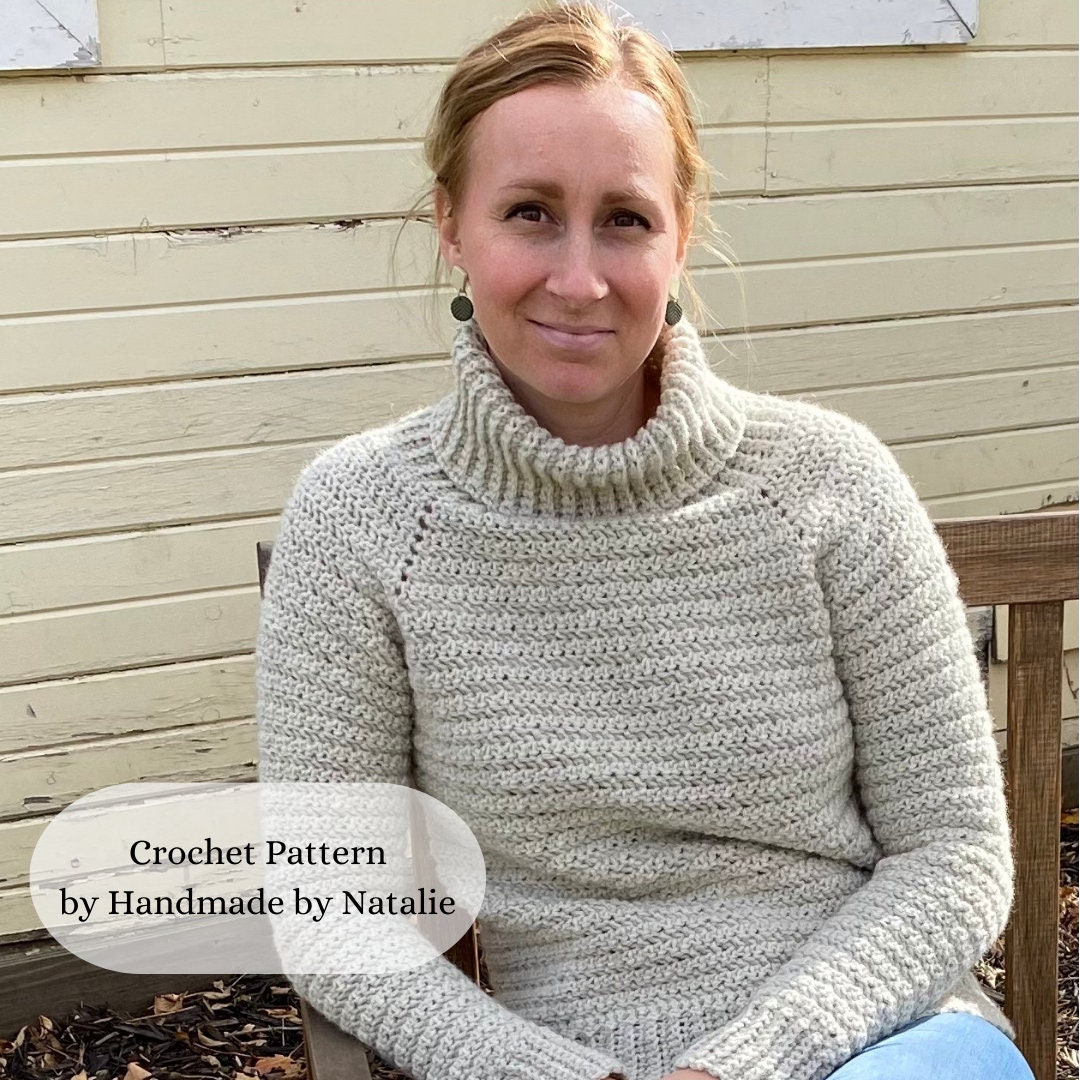 Cobblestone Sweater Crochet Pattern Crochet Sweater Pattern Etsy