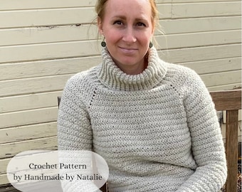 Cobblestone Sweater | Crochet Pattern | Crochet Sweater Pattern