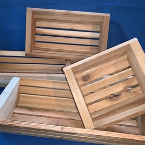 Handmade Cedar basket, your choice cedar planter