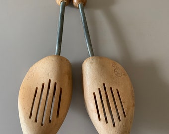Vintage Wooden Shoe Stretchers, Ankor-Sodaner