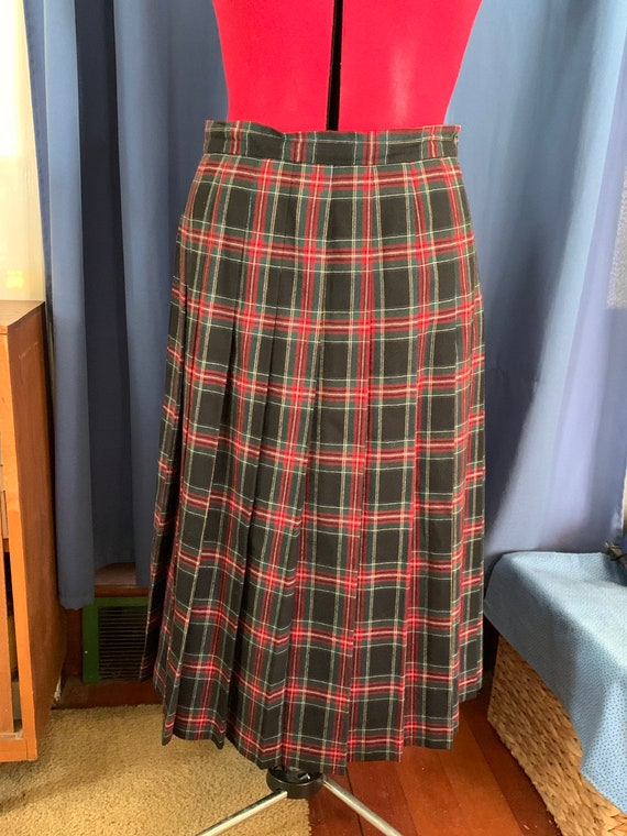 Vintage LL Bean wool skirt