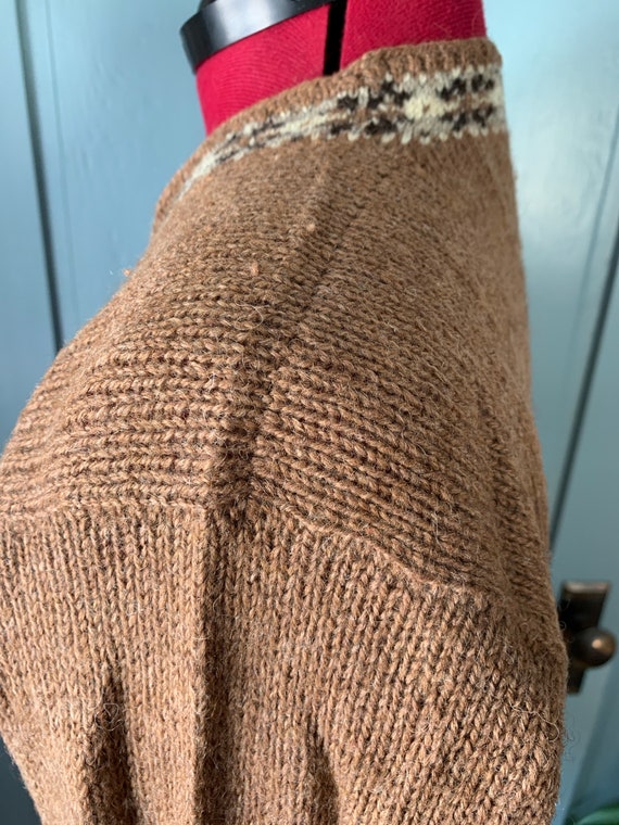 Vintage 1960’s hand knit sweater, fine wool sweat… - image 6