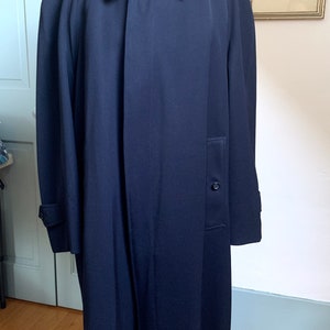 80s Vintage Burberry Wool Coat - Etsy
