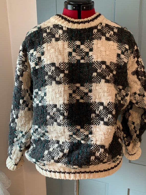 Wool ecuadorian sweater - Gem Wool ecuadorian sweater - Gem