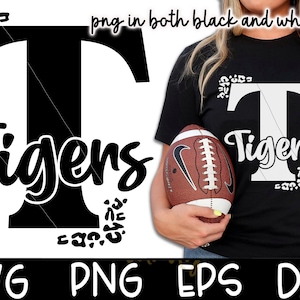Tigers Svg Tigers Leopard Svg Png Tigers Football Svg Leopard Svg Tigers Spirit Instant Download Football Spirit Sublimation Cut