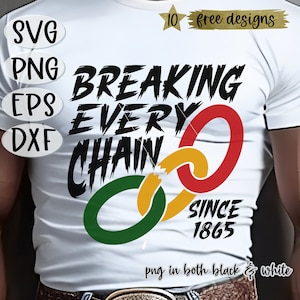 Breaking Every Chain Since 1865 SVG PNG