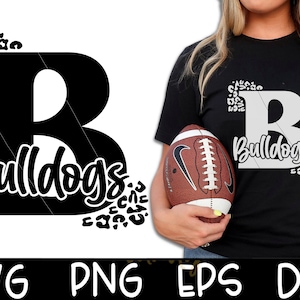 Bulldogs Svg Bulldogs Leopard Svg Png Bulldogs Football Svg Leopard Svg Bulldogs Spirit Instant Download Football Spirit Sublimation Cut