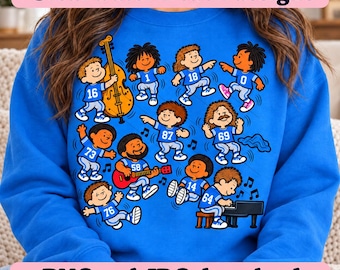 Detroit Lions fotboll PNG JPG Emotes Peanuts-inspirerad matchdagstecknad film, sublimeringsdesign för fotboll