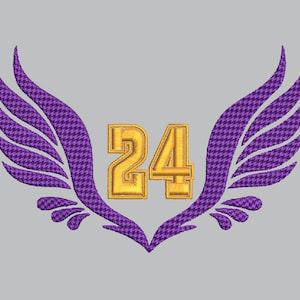 Kobe Basketball Design Embroidery File