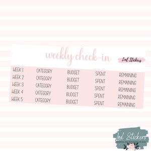 2024 oktober Wekelijkse check-in, maandbudgetten, budgetstickers, EC-plannerstickers