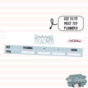 June 2025 Savings Tracker Stickers for Planners – Goal Setting, Savings Challenges, Budgeting Stickers, Cash Envelopes