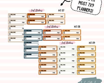 November 2025 Bill Due Stickers for Planner | Monthly Bill Tracker, Expense Reminders, Financial Organization Stickers