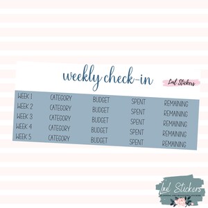 2024 juli Wekelijkse check-in, maandbudgetten, budgetstickers, EC-plannerstickers