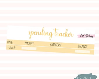 Seguimiento de gastos de junio de 2024, pegatinas de presupuesto, pegatinas de planificador, planificadores EC, Plum Paper, Happy Planner